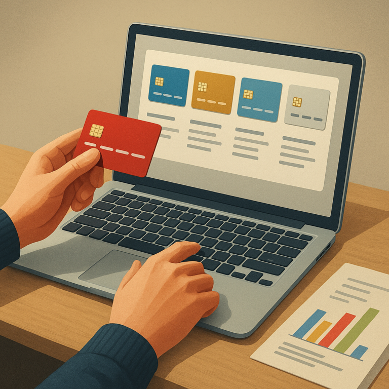 Como comparar cartões de crédito antes de pedir o seu